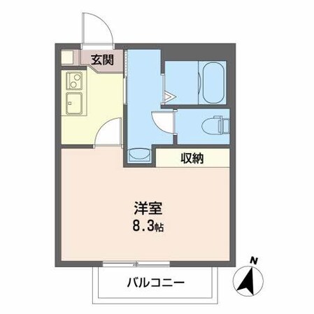 CASA安宅の物件間取画像